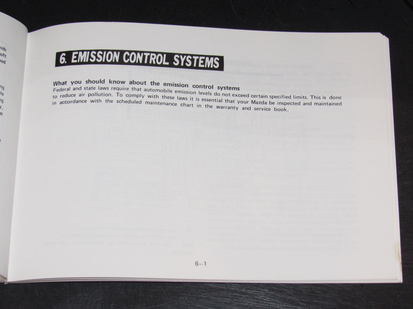 Mazda RX7 (1981) Owners Manual