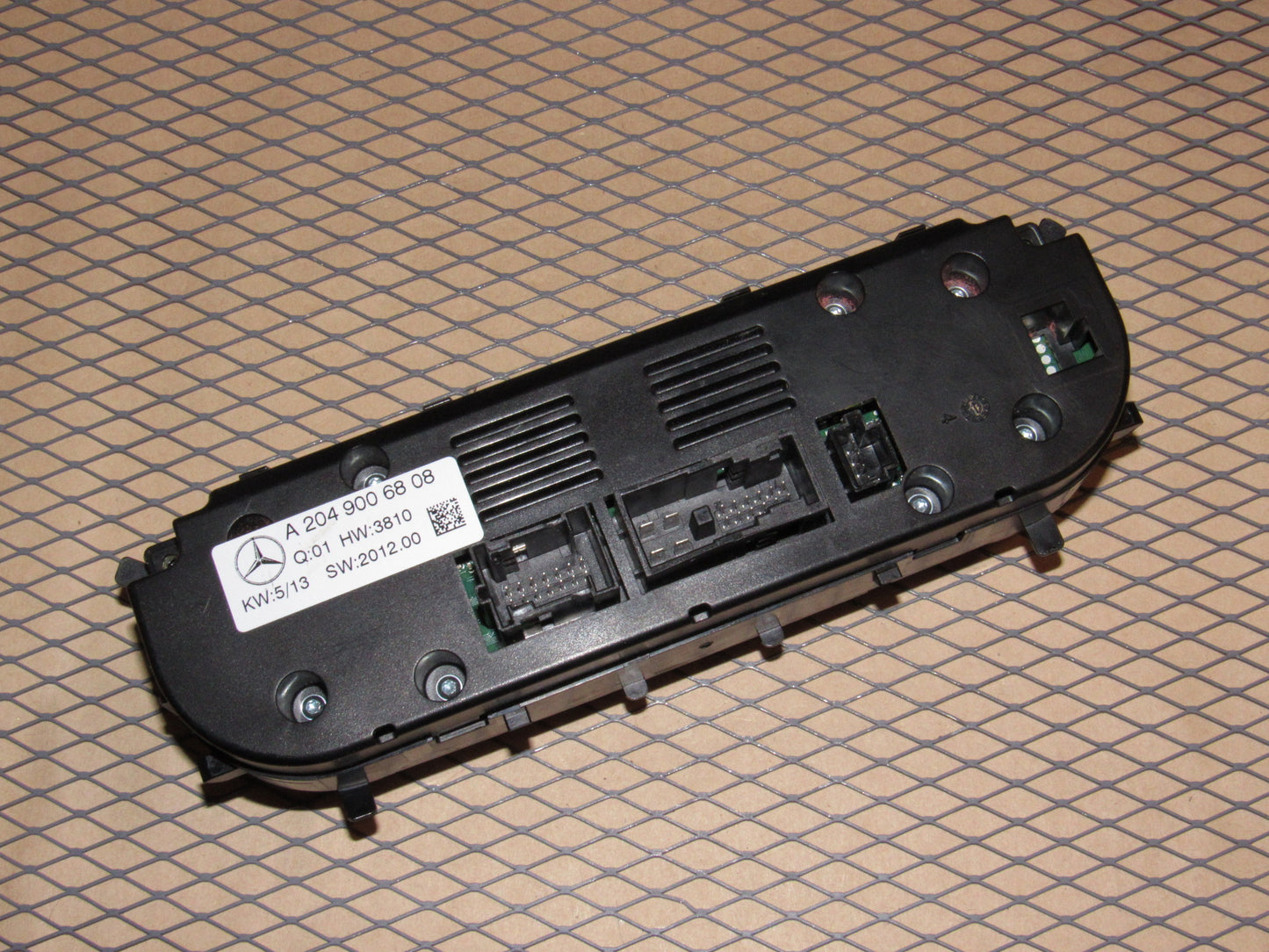 12 13 14 Mercedes Benz C250 OEM A/C Heater Temperature Climate Control Unit