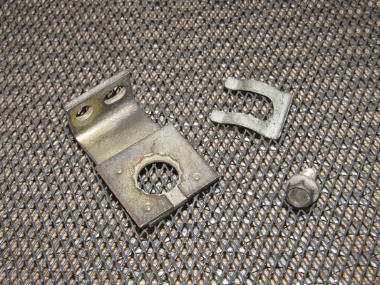 89 90 91 Mazda RX7 OEM Clutch Cylinder Hose & Line Holder Bracket - NA