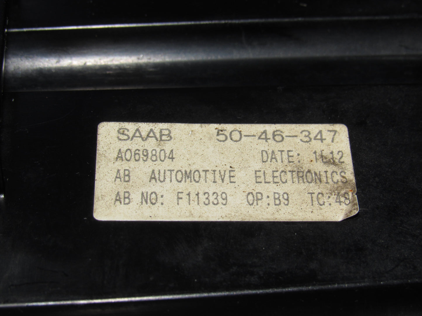 99 00 01 02 03 04 05 Saab 9-5 OEM HVAC Temperature Climate Control Unit
