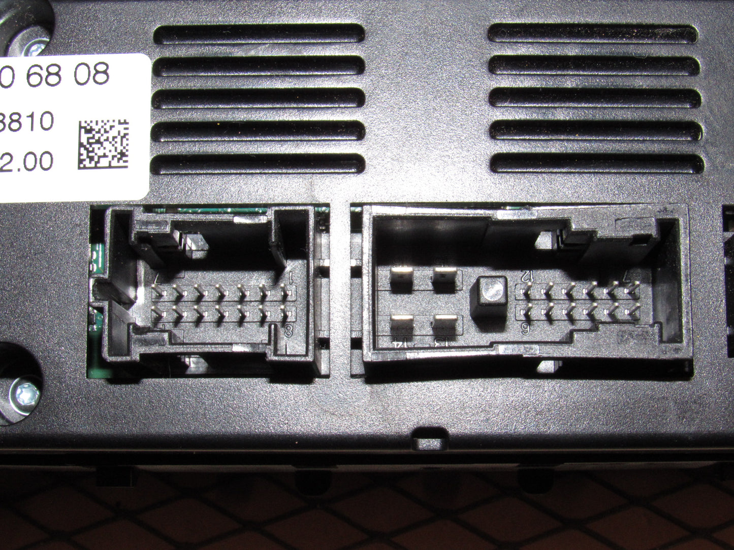 12 13 14 Mercedes Benz C250 OEM A/C Heater Temperature Climate Control Unit