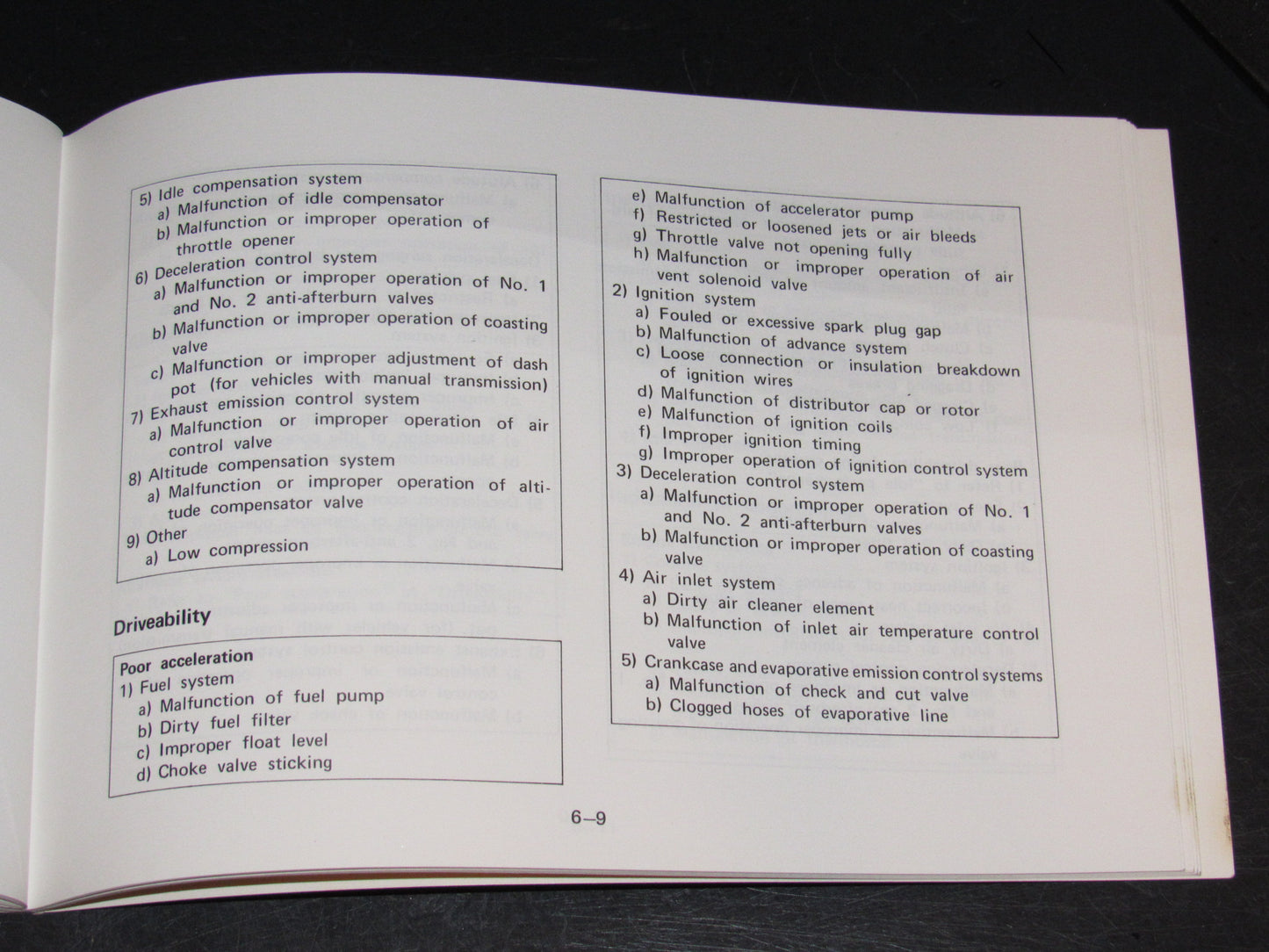 Mazda RX7 (1981) Owners Manual