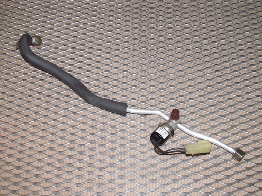 87 88 89 Toyota MR2 OEM A/C Fitting Hose & Pressure Sensor