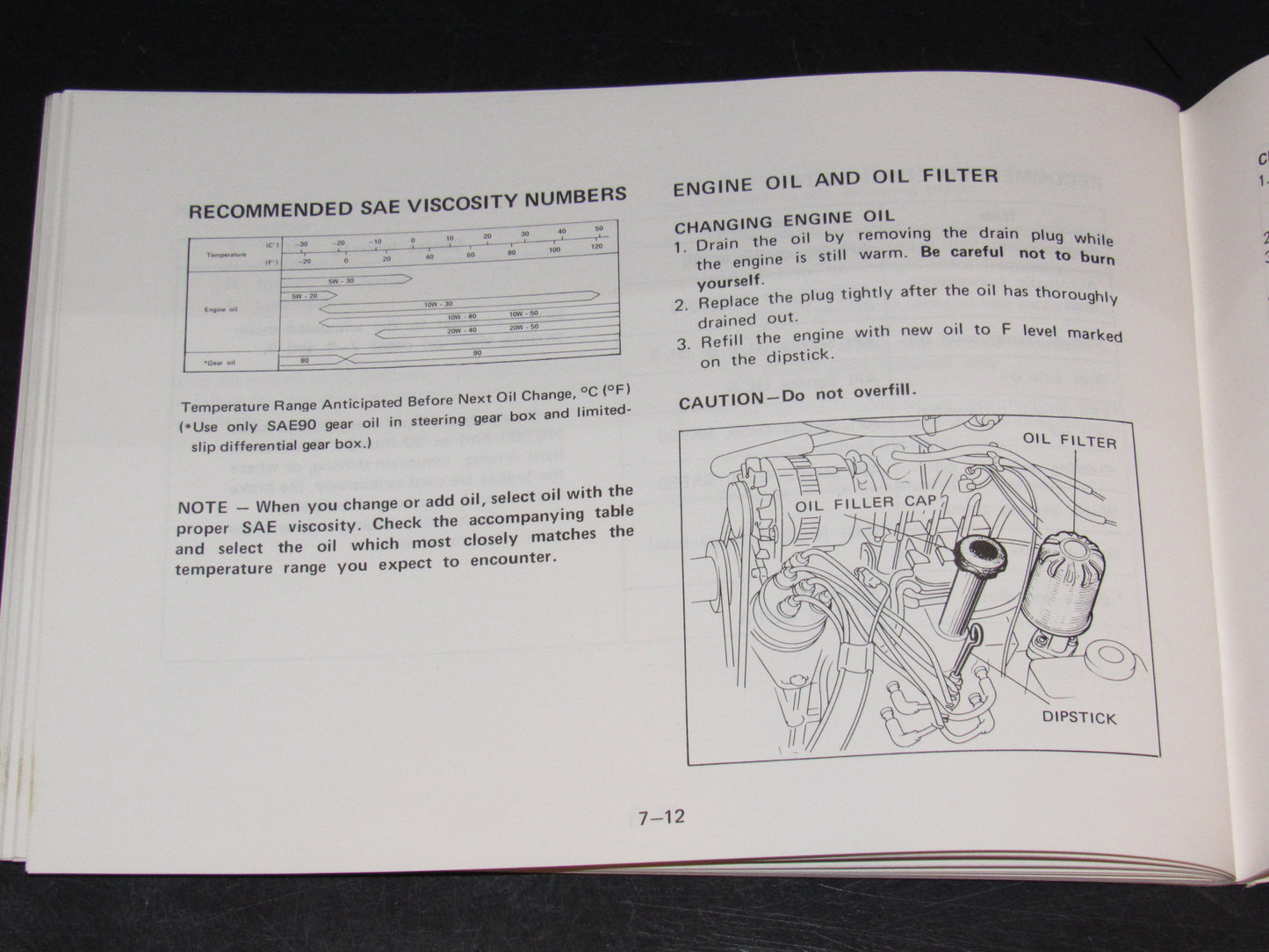 Mazda RX7 (1981) Owners Manual