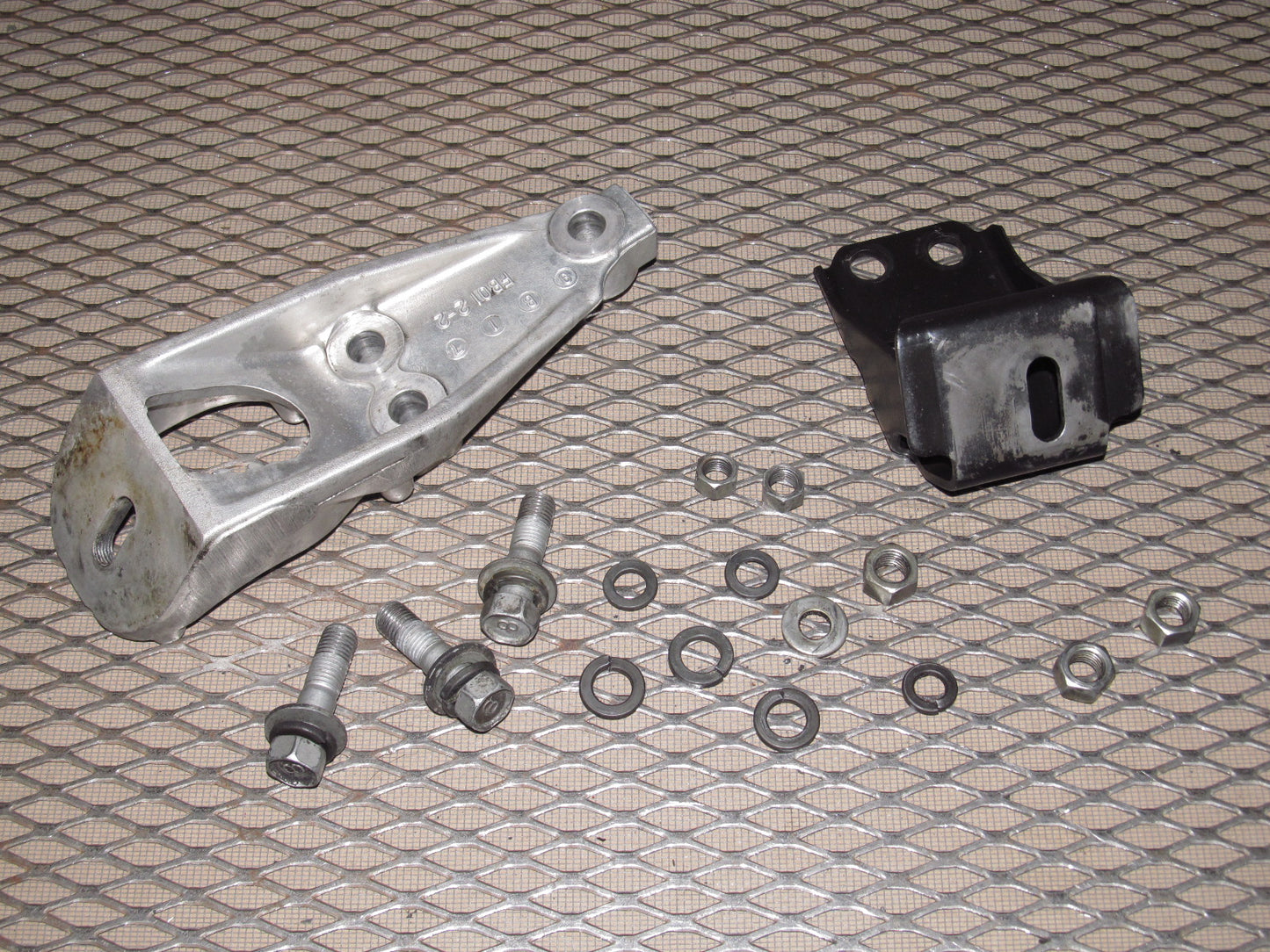 89 90 91 Mazda RX7 OEM Engine Motor Mount Bracket - Set NA