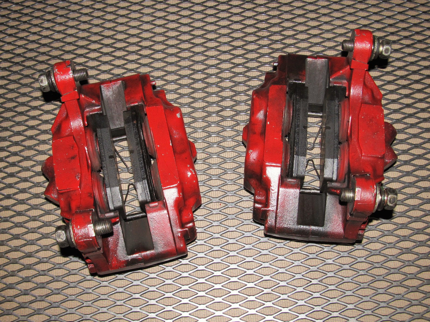 86 87 88 Mazda RX7 OEM Aluminum Front Brake Caliper - 4 Piston