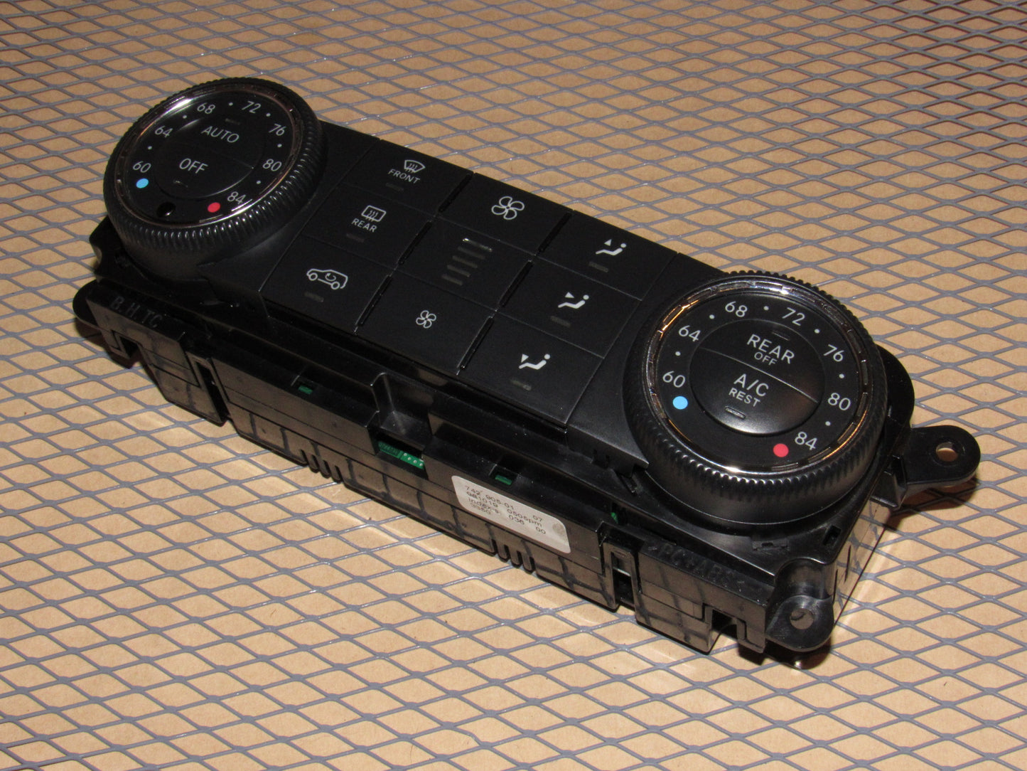 06 07 08 Mercedes Benz ML350 OEM A/C Heater Temperature Climate Control Unit