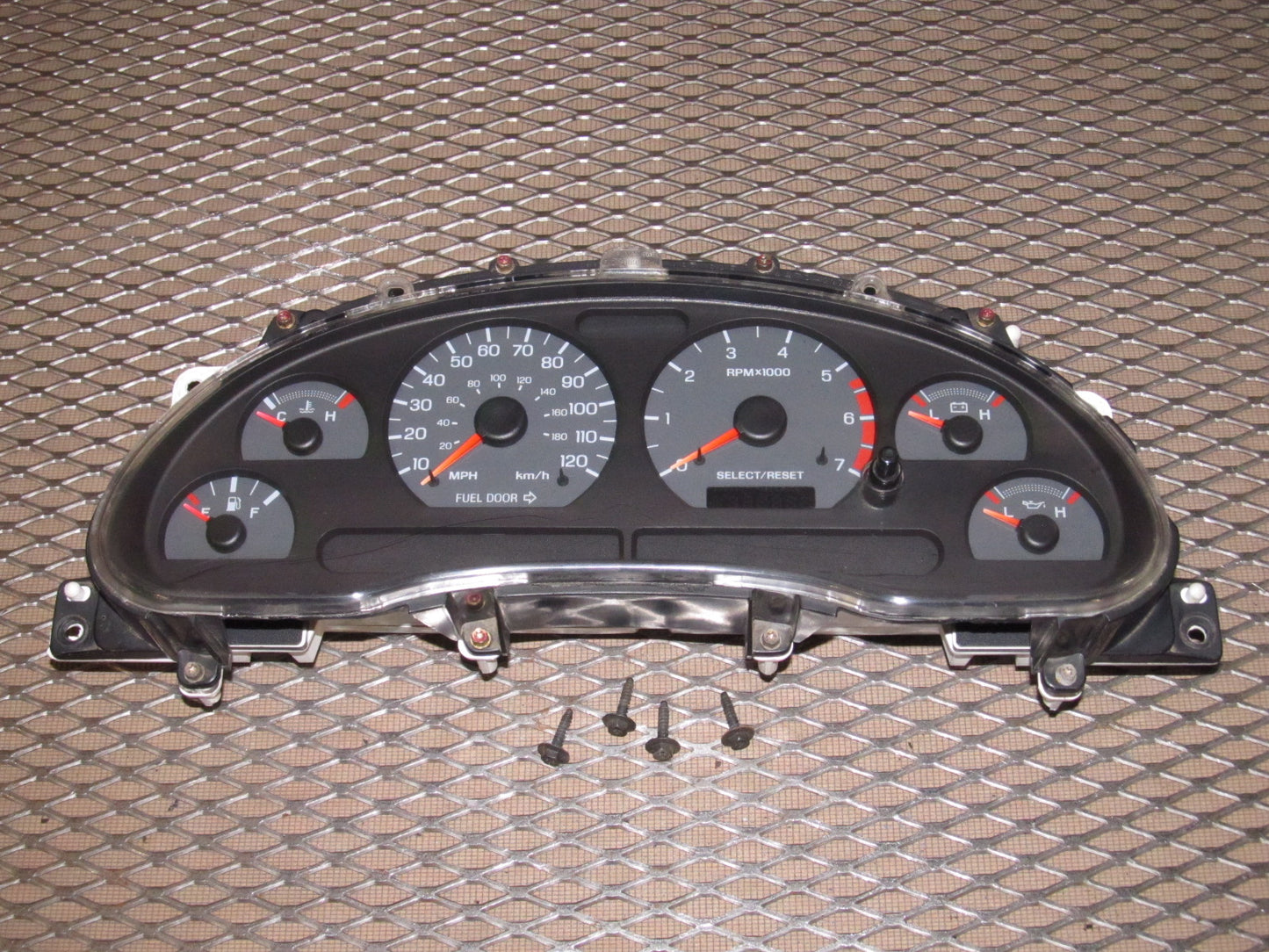 99-00 Ford Mustang OEM Instrument Cluster Speedometer - 3.8L V6 A/T