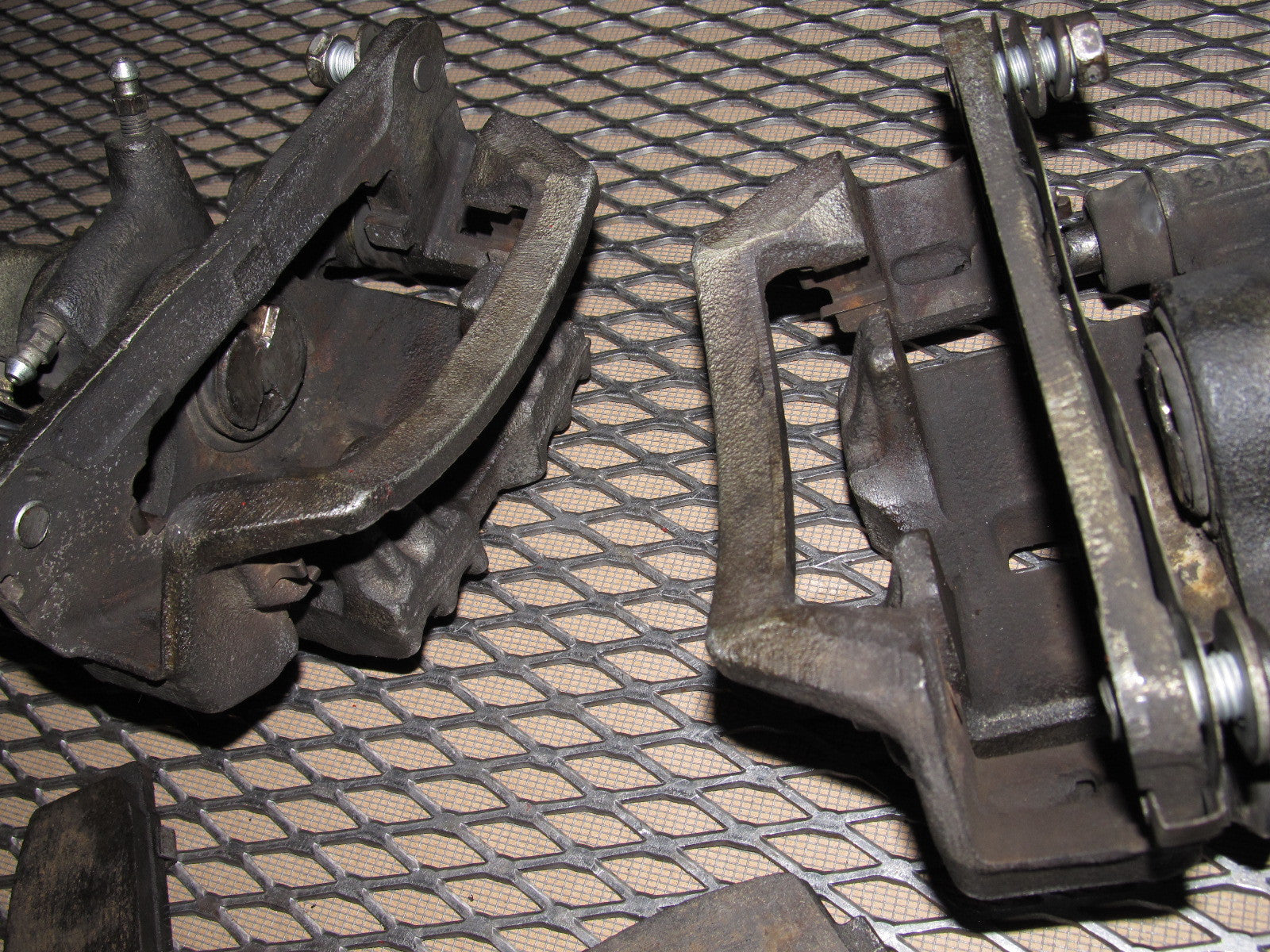 86 87 88 Mazda RX7 OEM Rear Brake Caliper Set