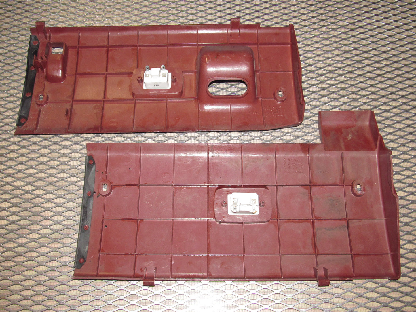 79 80 Datsun 280zx OEM Dash Panel Cover & Courtesy Light - Set
