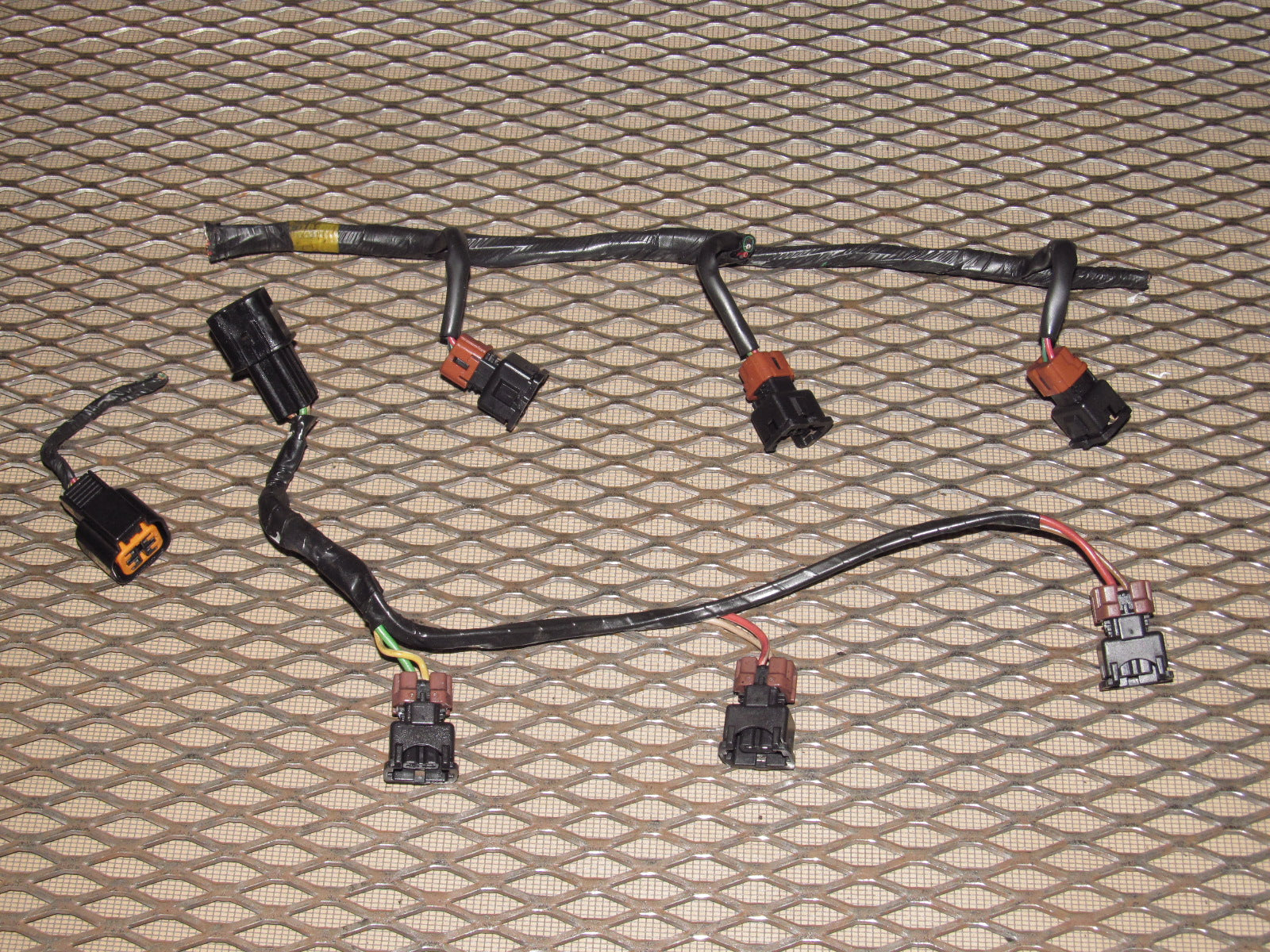 94 95 96 97 Mitsubishi 3000GT OEM Fuel Injector Wiring Harness - DOHC NA