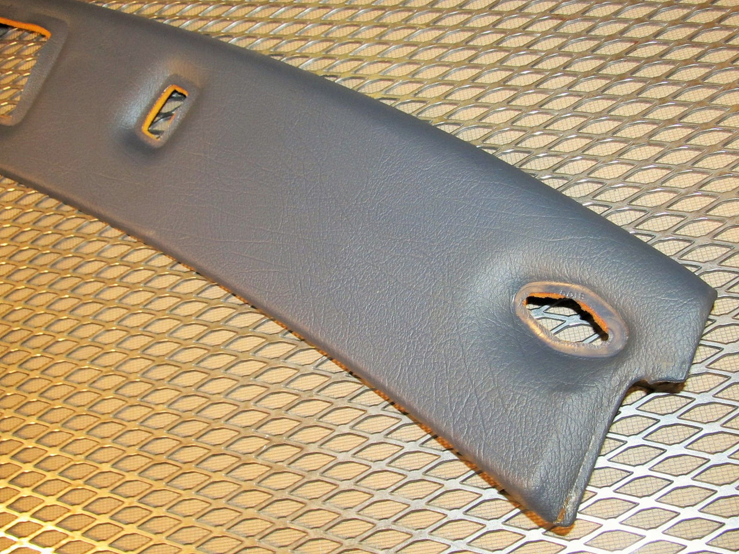 86 87 88 Mazda RX7 OEM Convertible Front Headliner Sun Visor Panel Cover Garnish