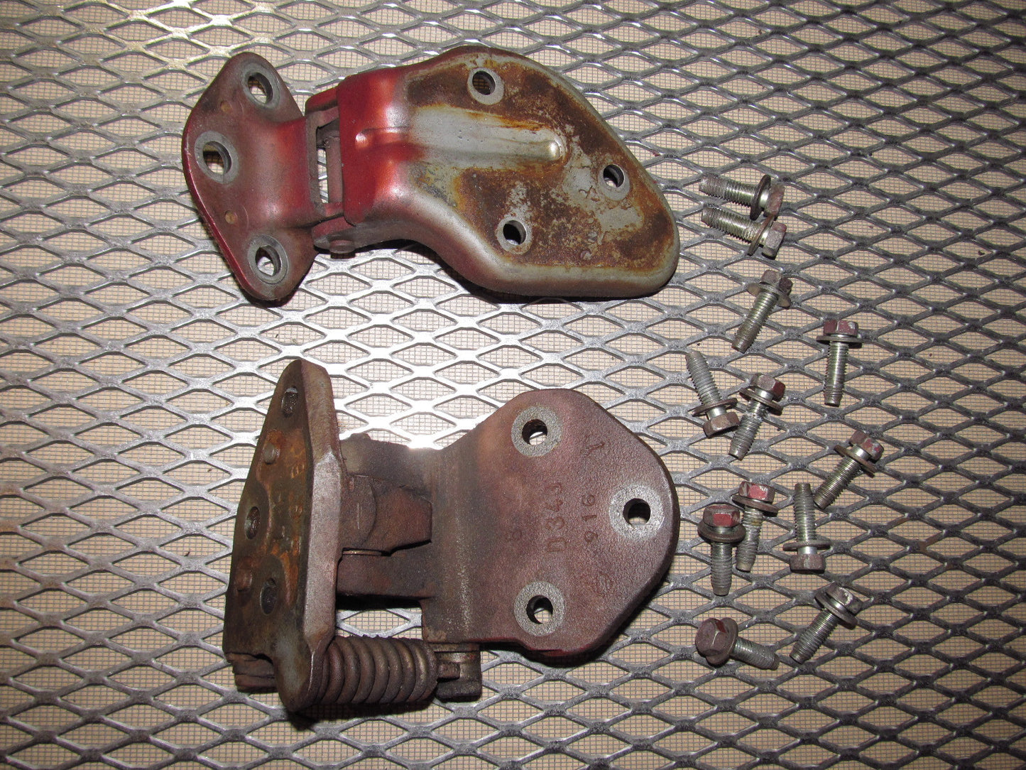 79 80 Datsun 280zx OEM Door Hinges - Left Set