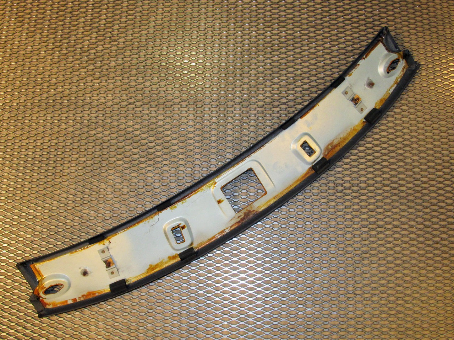 86 87 88 Mazda RX7 OEM Convertible Front Headliner Sun Visor Panel Cover Garnish