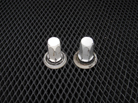 96-01 Audi A4 OEM Rear License Plate Nut Bolt Hardware - 2 pieces