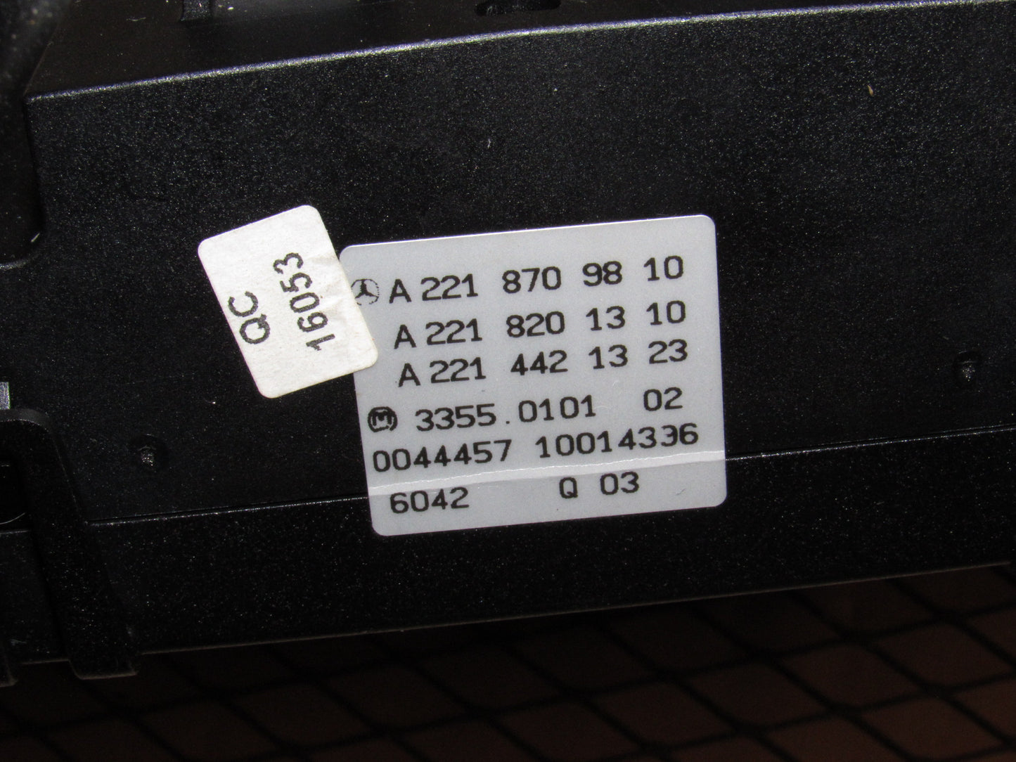 07 08 09 10 11 12 13 Mercedes Benz S550 OEM Temperature Climate Control Unit