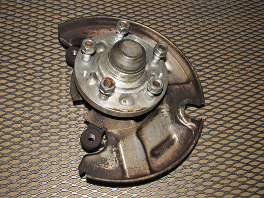 86 87 88 Mazda RX7 OEM Wheel Spindle Hub & Knuckle - Front Right