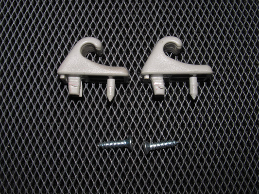 90-93 Toyota Celica OEM Light Gray Clothes Hanger - 2 pieces