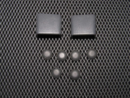 90-93 Toyota Celica OEM Dark Gray Door Panel Filler Cap - Left & Right