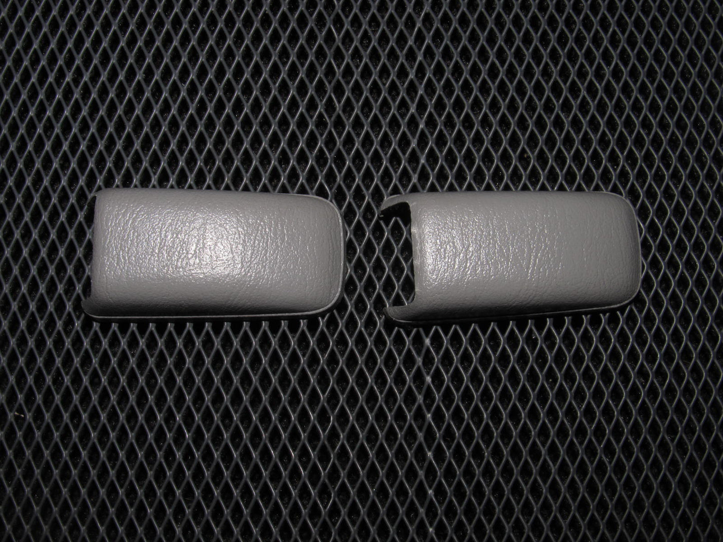 90-93 Toyota Celica OEM Gray Interior Handle Trim Cover - Passenger's Side - Right - 2 pieces