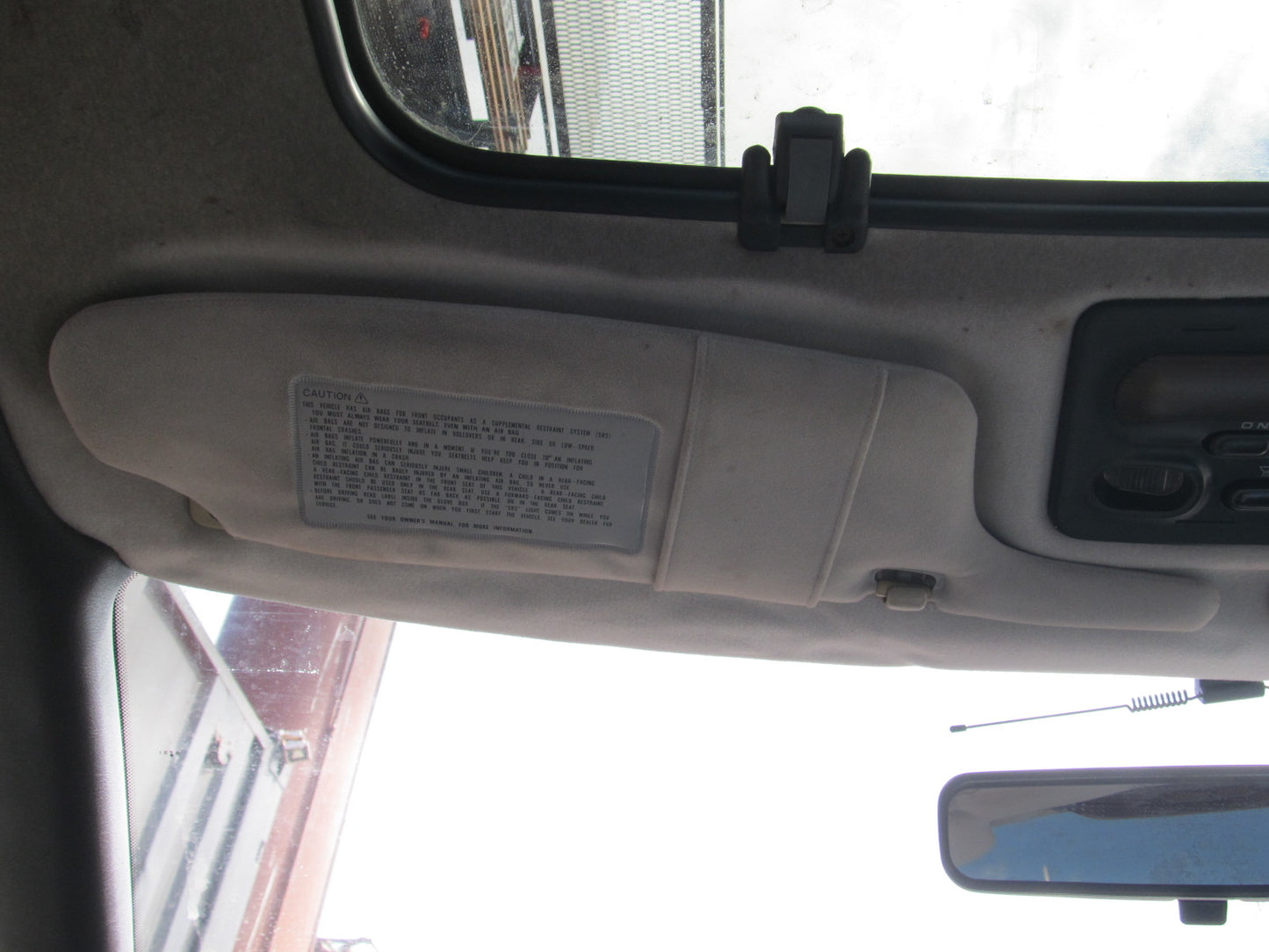 94 95 96 97 Mitsubishi 3000GT OEM Sun Visor - Left