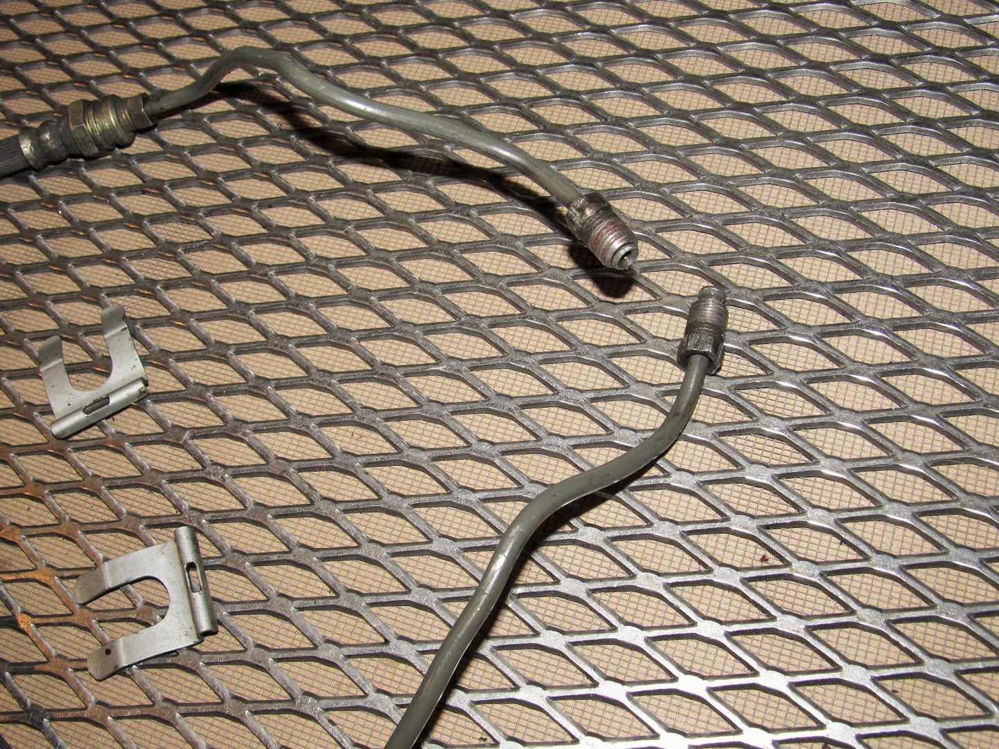 86 87 88 Mazda RX7 OEM Brake Hose & Line - Front Set