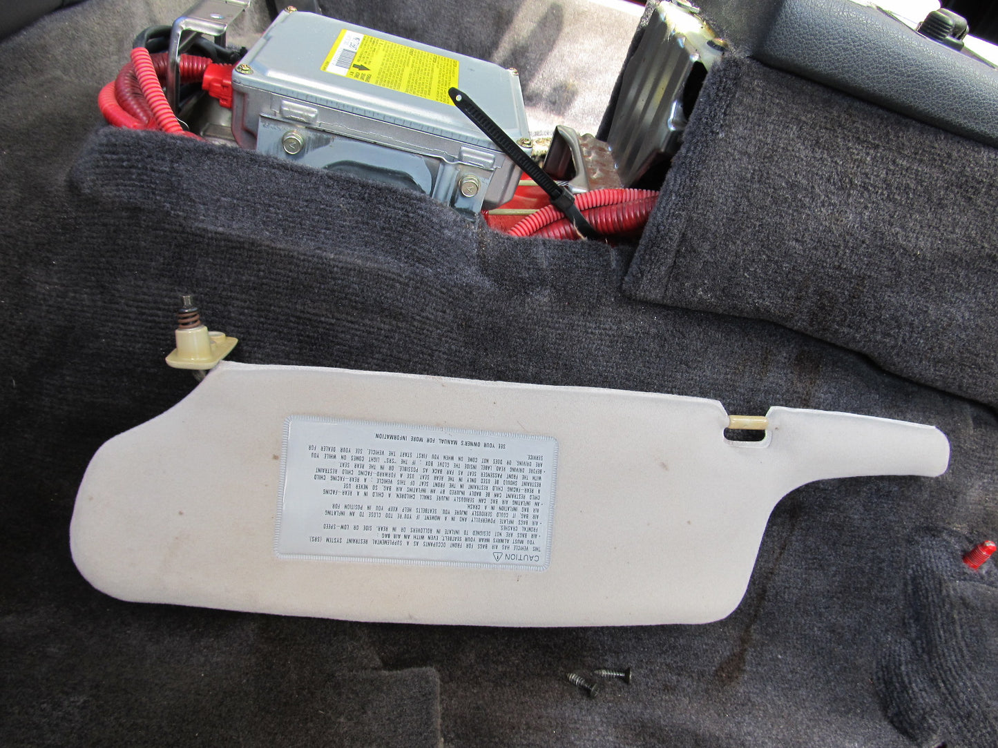 94 95 96 97 Mitsubishi 3000GT OEM Sun Visor - Right