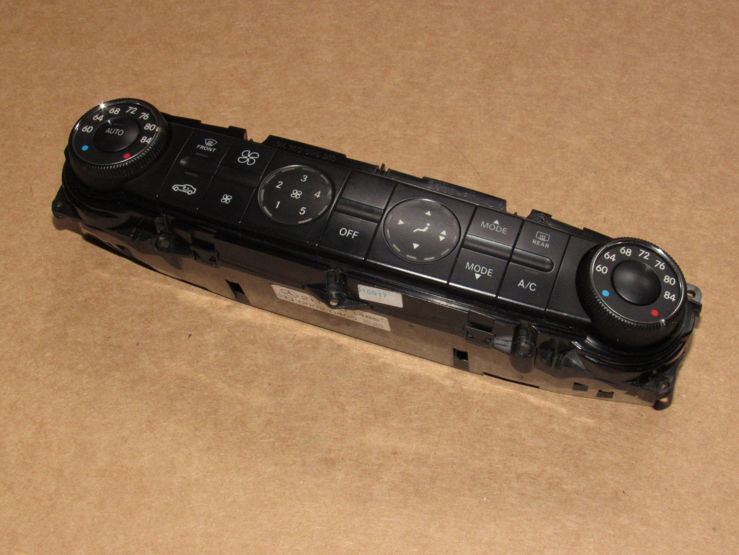 05 06 Mercedes Benz E320 OEM A/C Heater Temperature Climate Control Unit