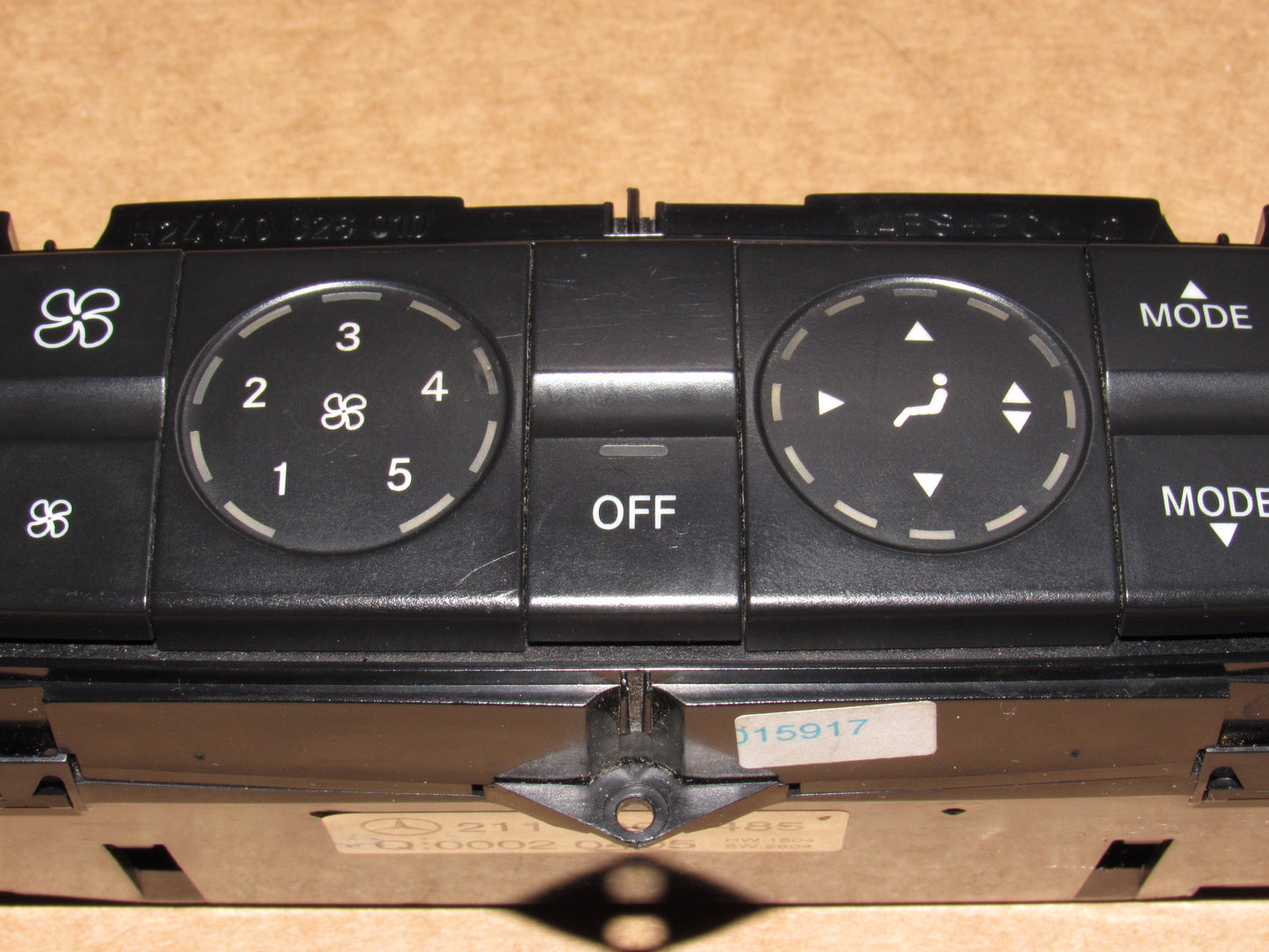05 06 Mercedes Benz E320 OEM A/C Heater Temperature Climate Control Unit