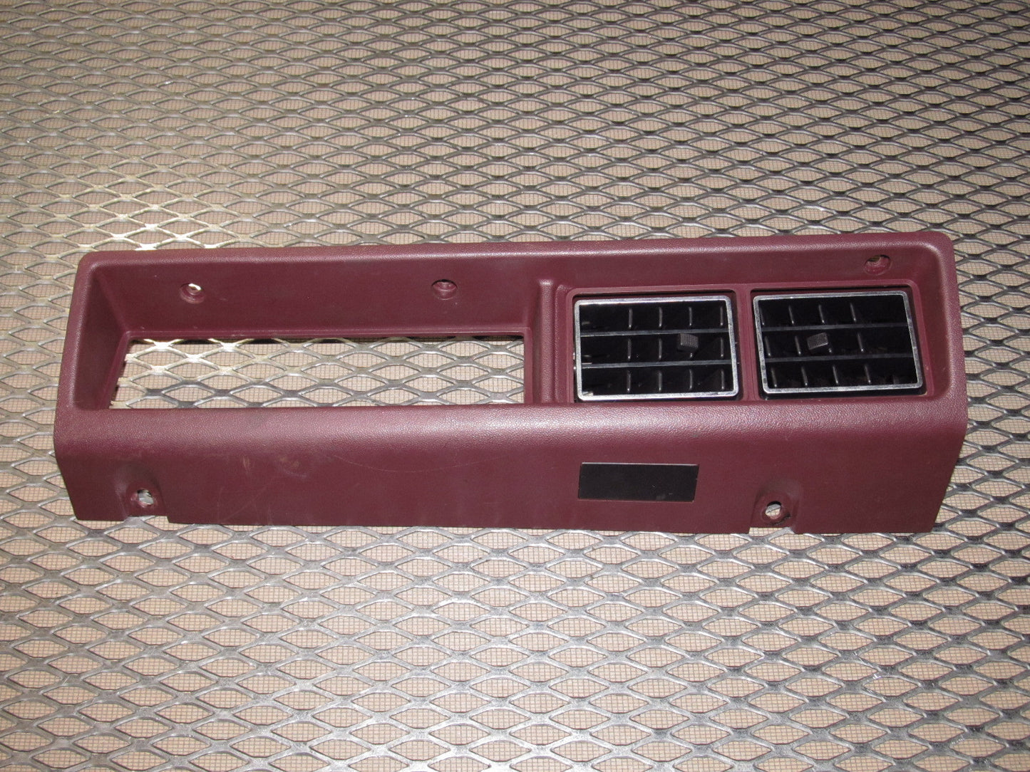 79 80 Datsun 280zx OEM Climate Control Bezel & Vent