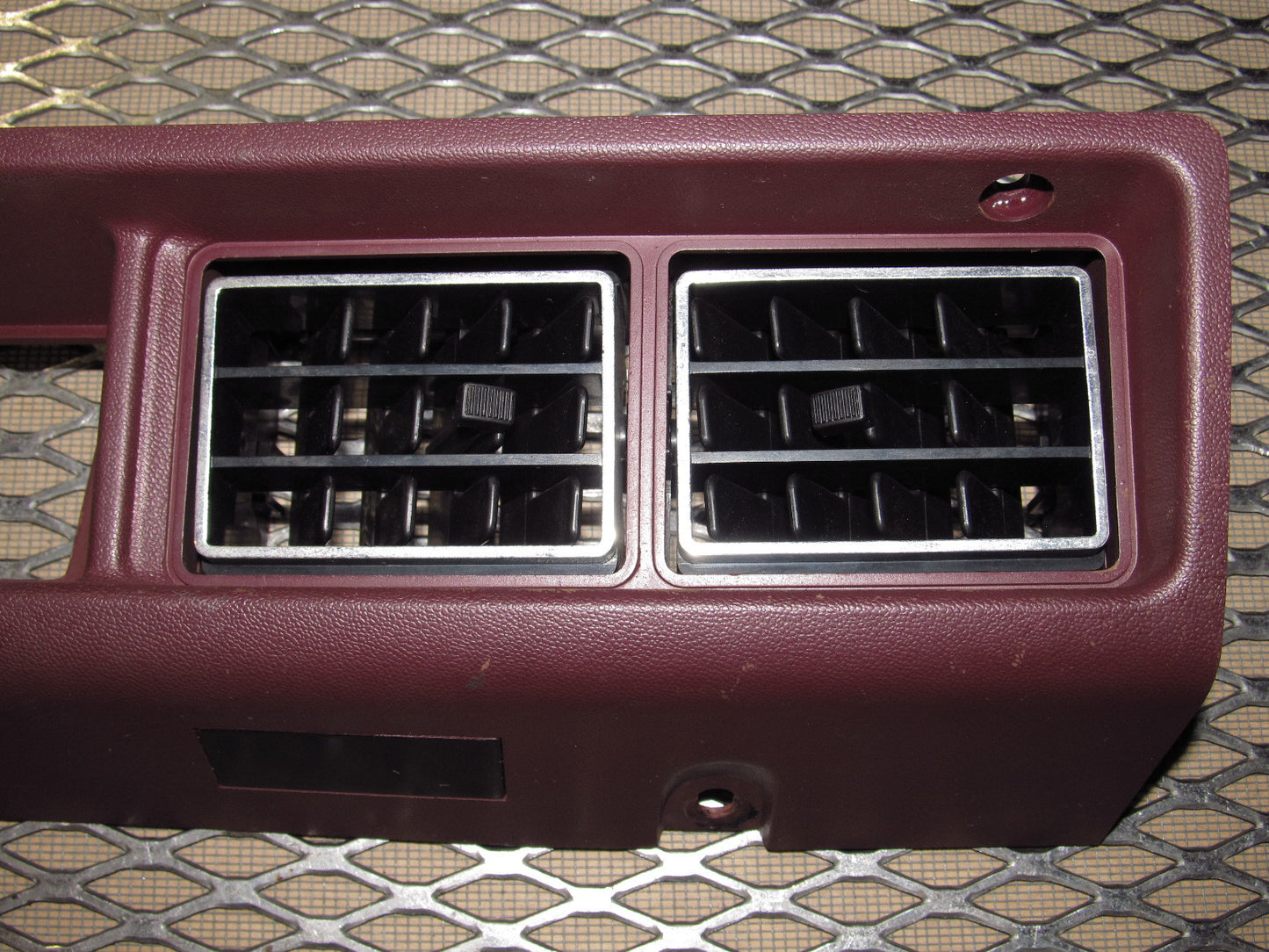 79 80 Datsun 280zx OEM Climate Control Bezel & Vent