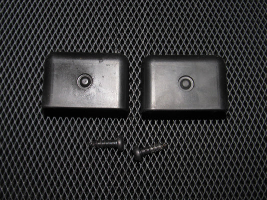 90-96 Nissan 300zx OEM Black Rear Hatch Trunk Board Clips - Set