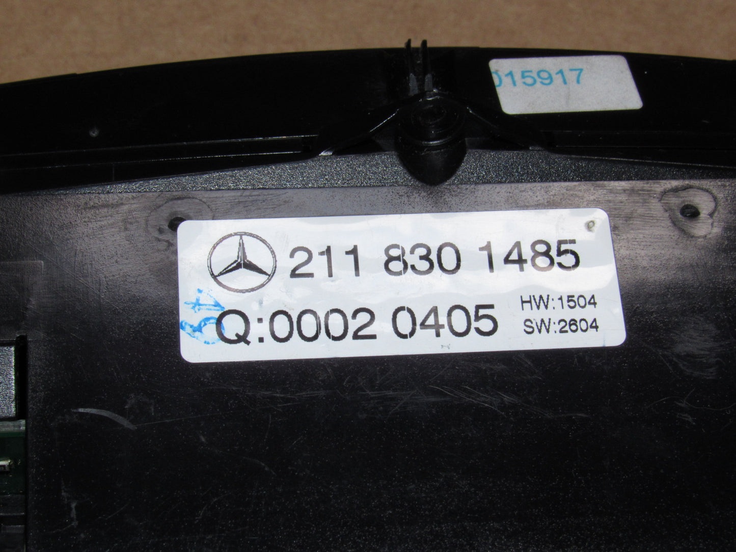 05 06 Mercedes Benz E320 OEM A/C Heater Temperature Climate Control Unit