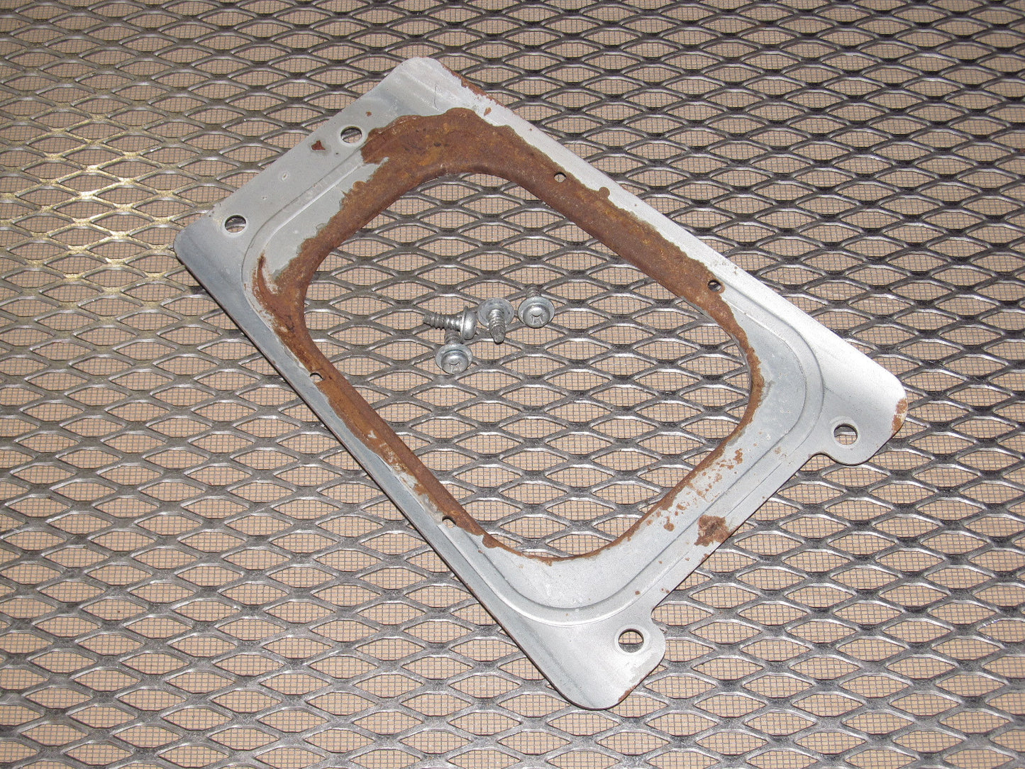 79 80 Datsun 280zx OEM M/T Shifter Boot Holder Mounting Bracket
