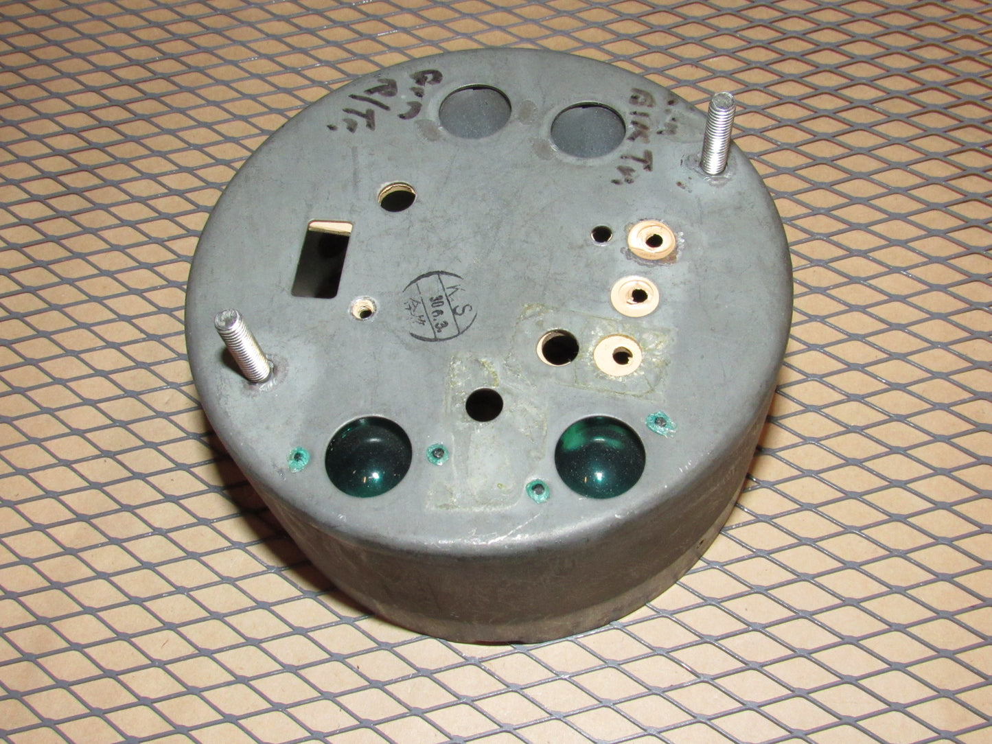 72 73 Datsun 240z OEM Tachometer Tach Rpm Meter Gauge Housing Rear Cover