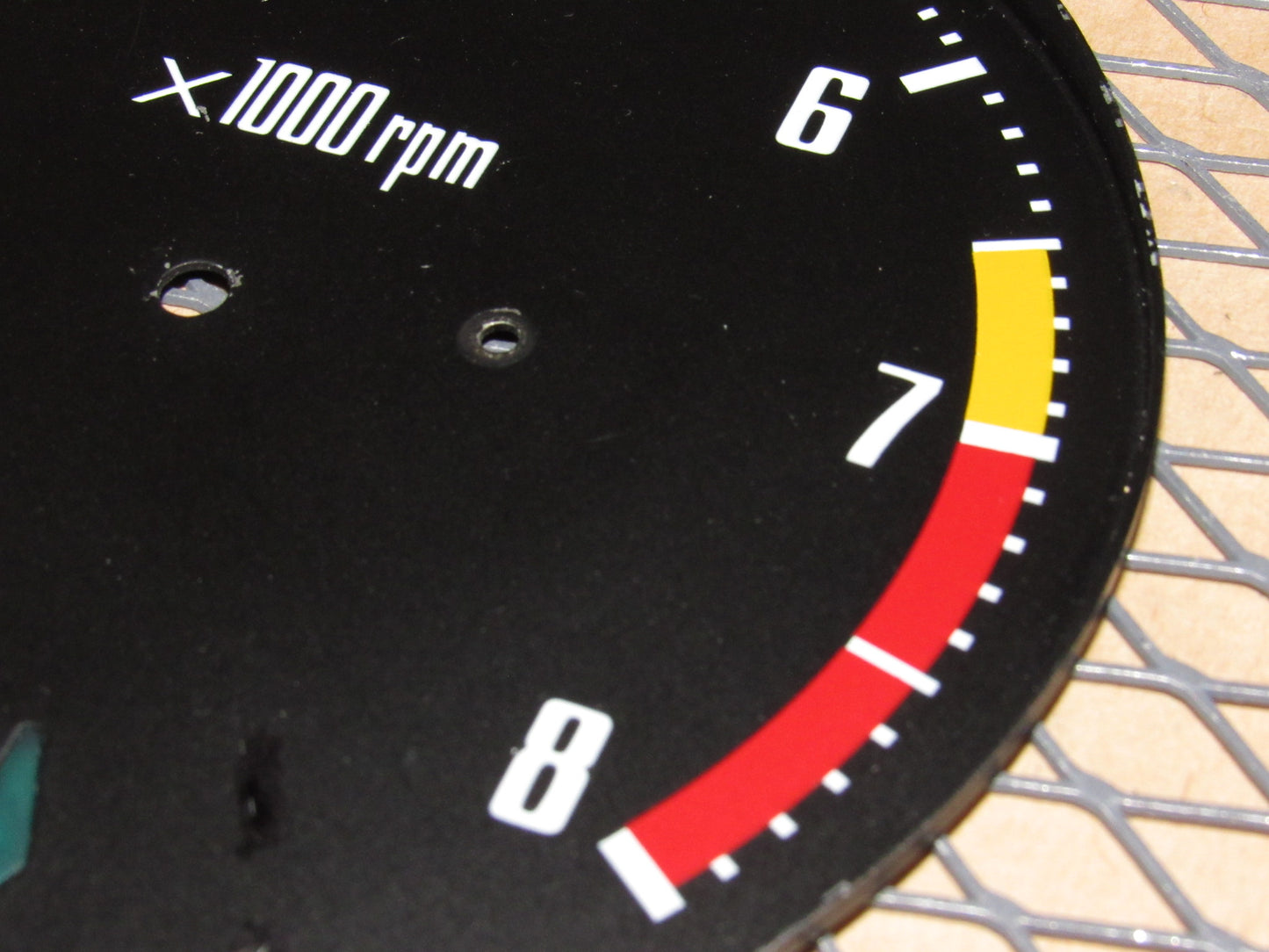 70 71 72 73 Datsun 240z OEM Tachometer Tach Rpm Meter Gauge Indicator Faceplate Cover