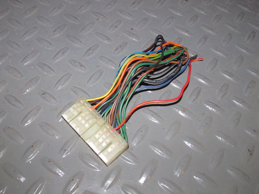 81 82 83 Mazda RX7 OEM A/T 12A ECU Engine Emission Control Unit Computer Pigtail Harness