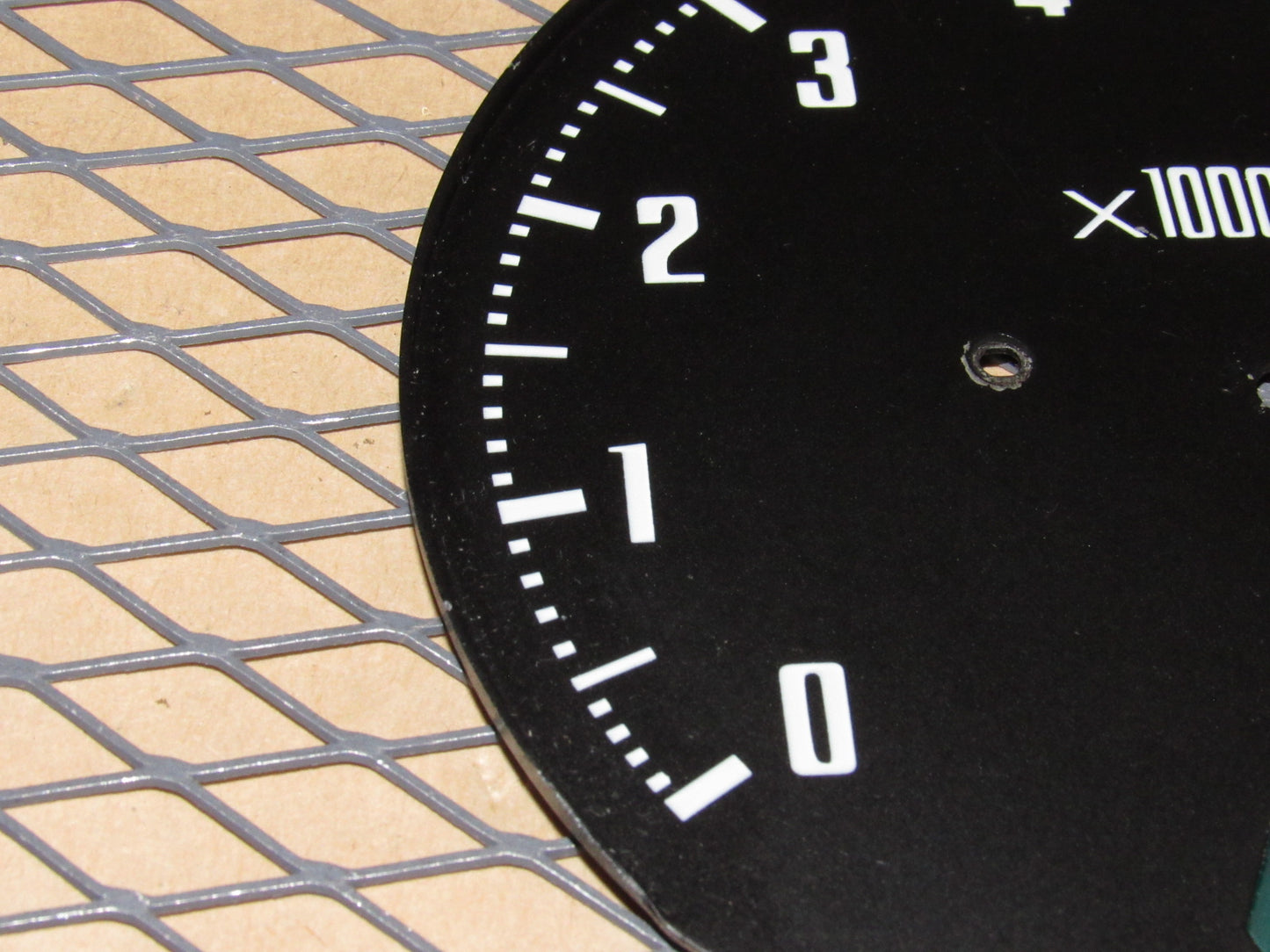 70 71 72 73 Datsun 240z OEM Tachometer Tach Rpm Meter Gauge Indicator Faceplate Cover