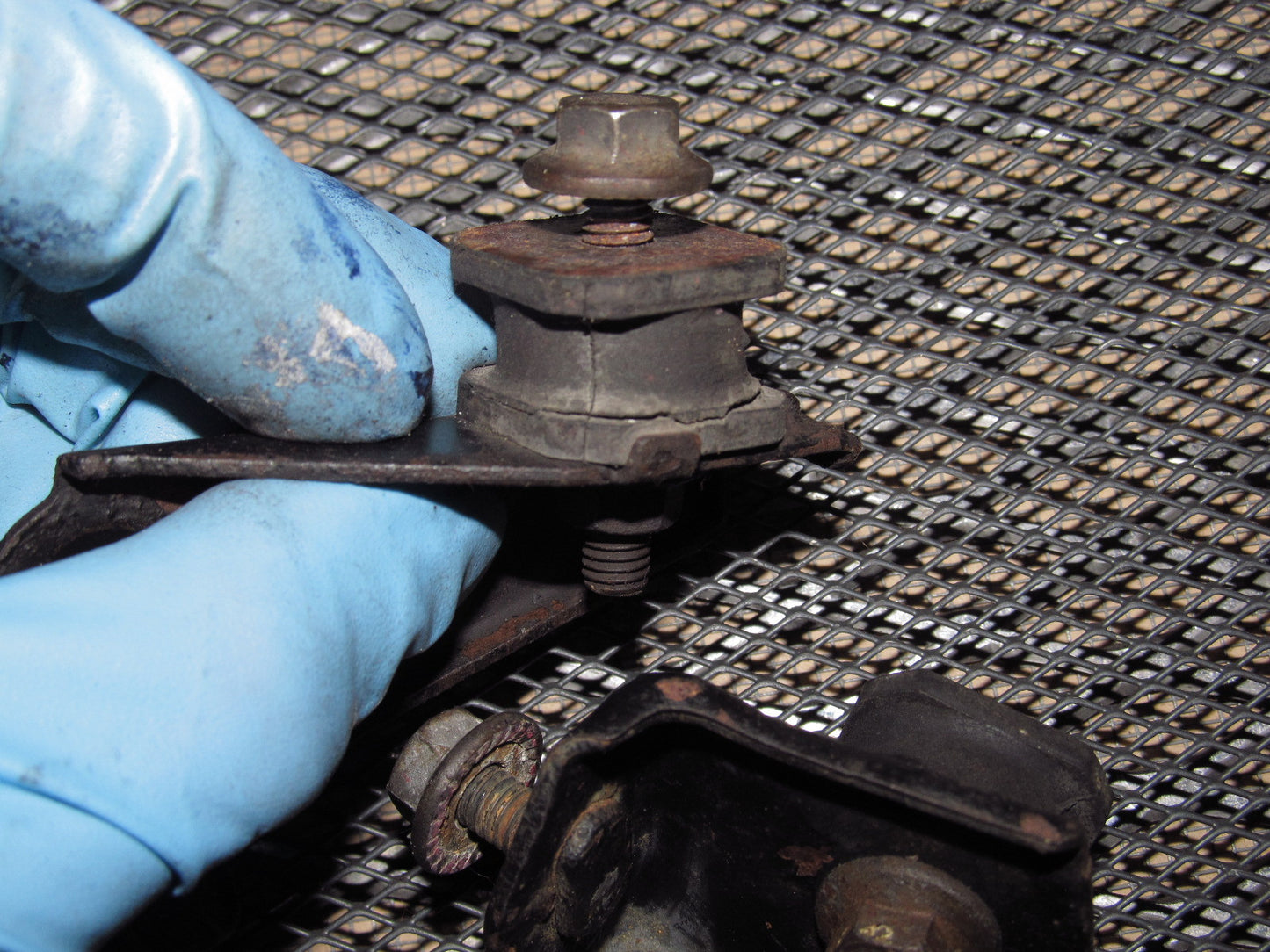 89 90 91 92 Toyota Supra OEM A/C Condenser Mounting Bracket