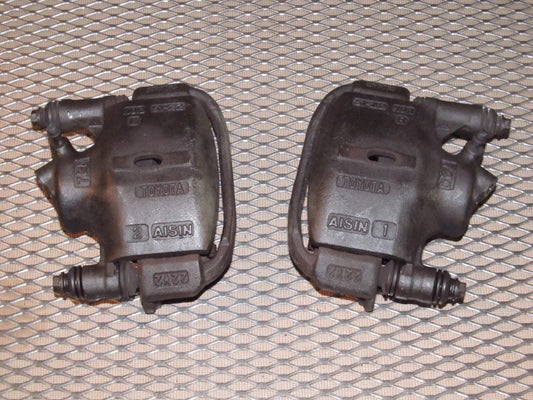 87 88 89 Toyota MR2 OEM Front Brake Caliper Set