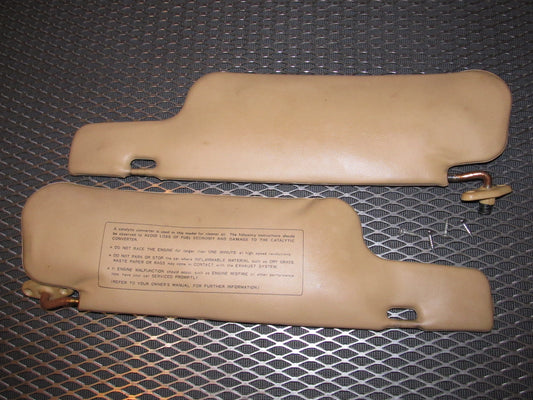 81 82 83 Datsun 280zx OEM Sun Visor - Set