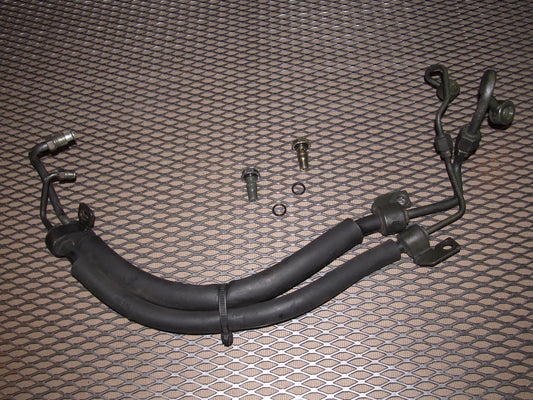 86 87 88 Mazda RX7 OEM Power Steering Hose Set