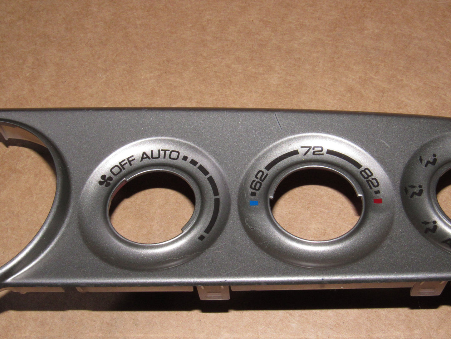 02 03 04 05 06 Acura RSX OEM Dash Climate Control Bezel Cover Trim