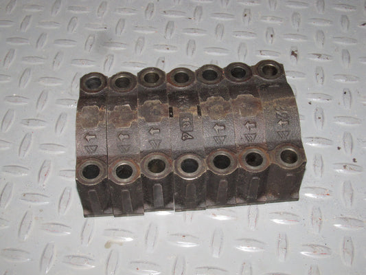86 87 88 Toyota Supra Non Turbo OEM Engine Crankshaft Main Bearing Cap Set