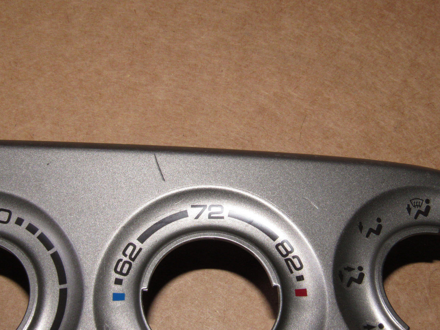 02 03 04 05 06 Acura RSX OEM Dash Climate Control Bezel Cover Trim