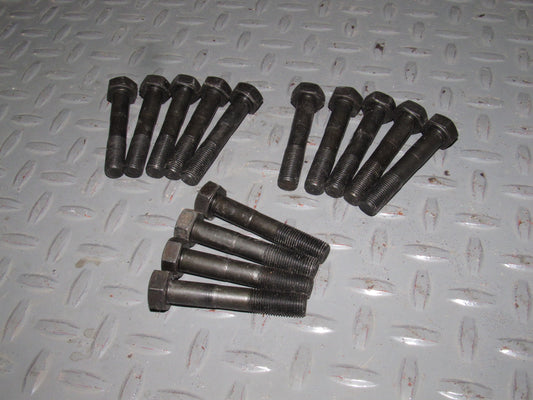 86 87 88 Toyota Supra Non Turbo OEM Engine Crankshaft Main Bearing Cap Bolt Set