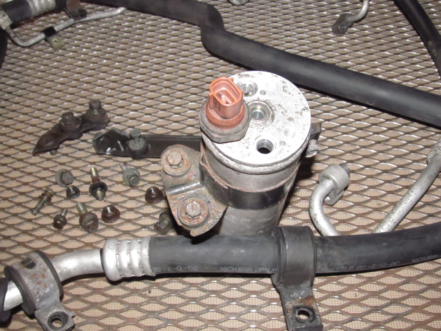 94 95 96 97 Mitsubishi 3000GT OEM A/C Fitting Hose - DOHC NA