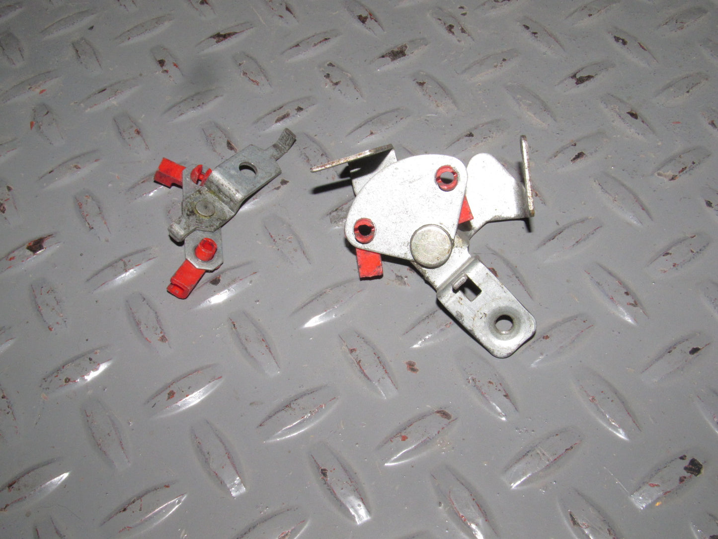 89 90 91 92 Toyota Supra OEM Door Linkage Rod & Clips - Right Set