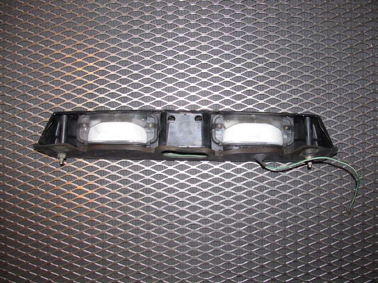 81 82 83 Datsun 280zx OEM Rear License Plate Light Panel