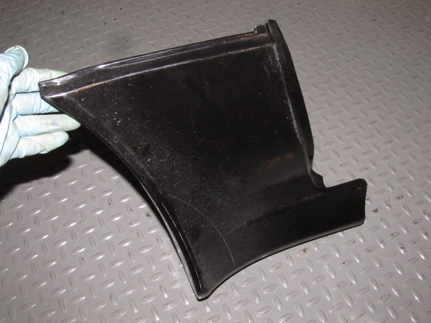 89 90 91 92 Toyota Supra OEM Black Side Corner Rocker Panel Cover - Right